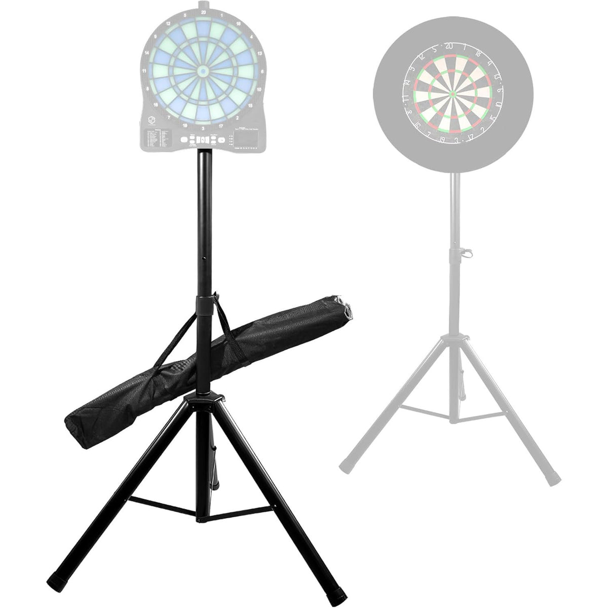 Dartboard Stand 3.7kg Heavy Duty Portable Dart Board Holder Tripod Turnart