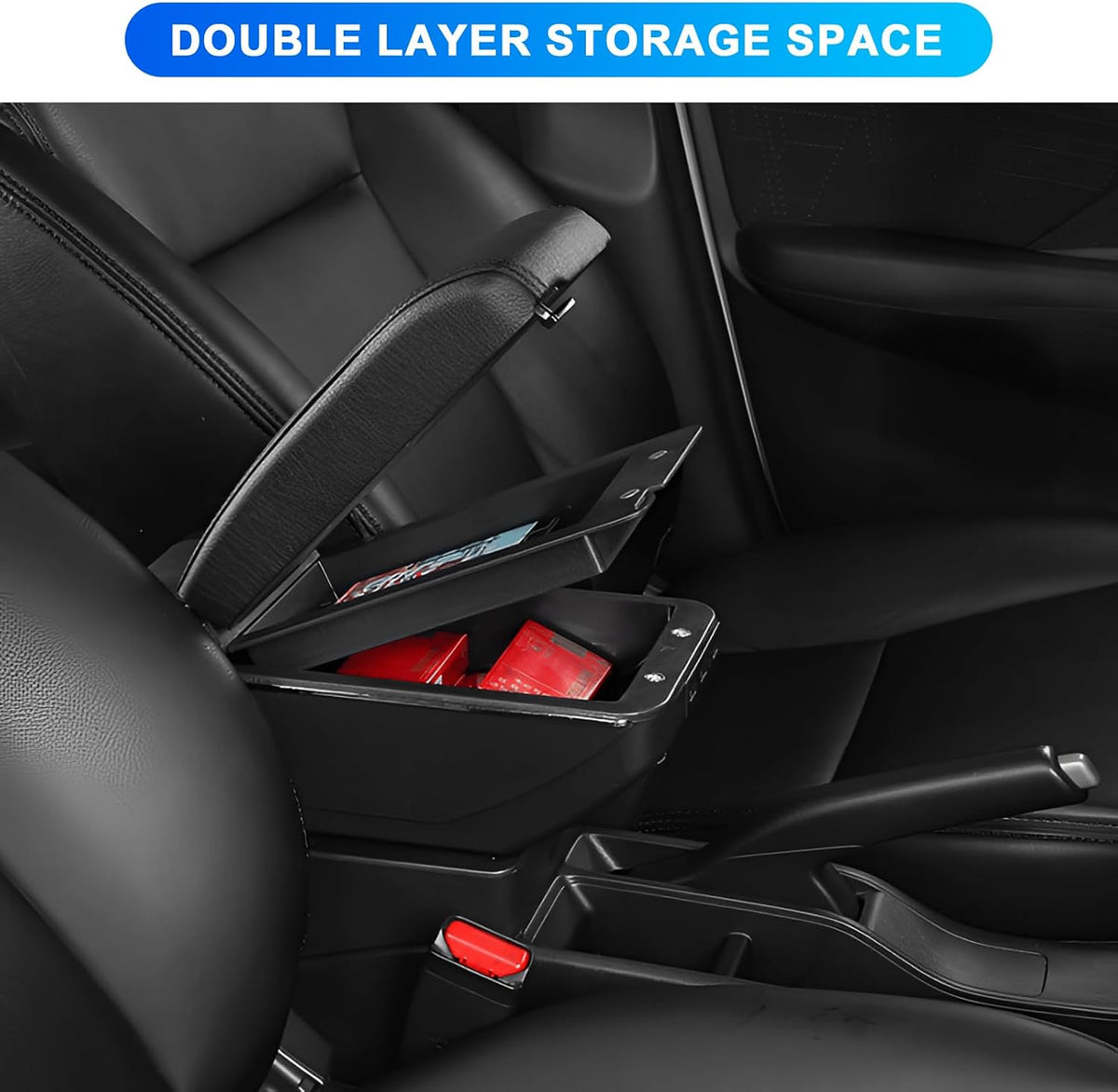 Car Armrest Box for Yaris Hybrid 2015-2021 USB Charging Centre Console Storage