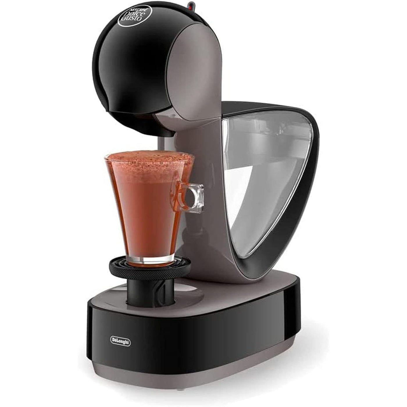 Pod Coffee Machine 1.2L Espresso Cappuccino DeLonghi Dolce Gusto Infinissima GREY