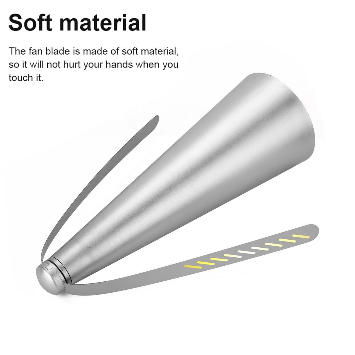 Fly Repellent Fans 2 Pack Gold Indoor Outdoor Food Protector Picnic Insect Fans
