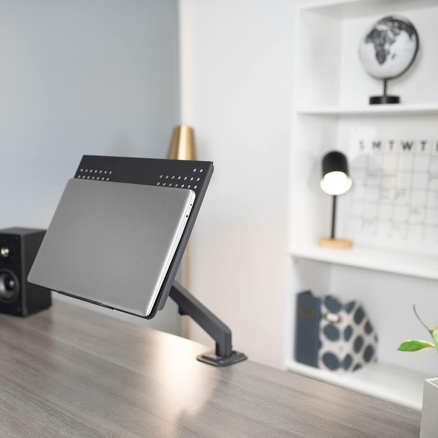 Laptop Tray Holder VESA 100mm Mount Notebook Shelf Stand VIVO STAND-LAP2