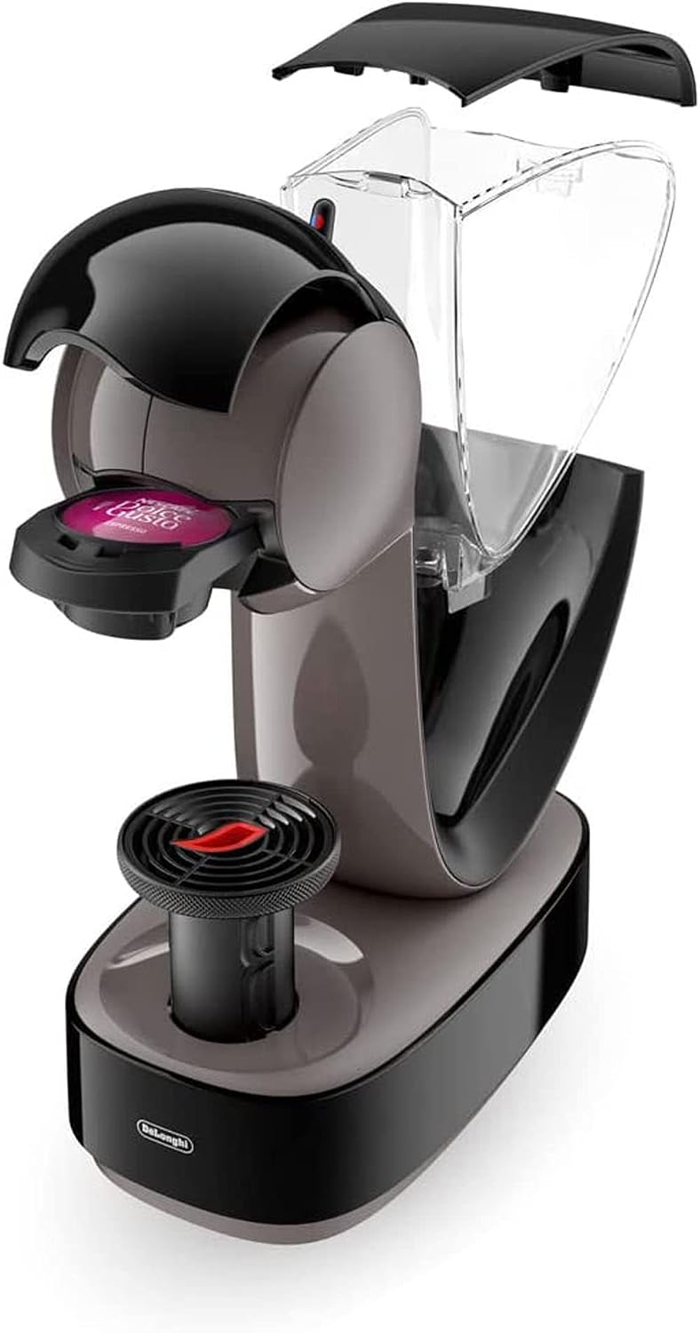 Pod Coffee Machine 1.2L Espresso Cappuccino DeLonghi Dolce Gusto Infinissima GREY