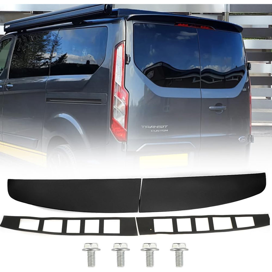 GEARZAAR Rear Roof Spoiler for Ford Transit Custom 2013-2020, Black PU Plastic - Massive Discounts