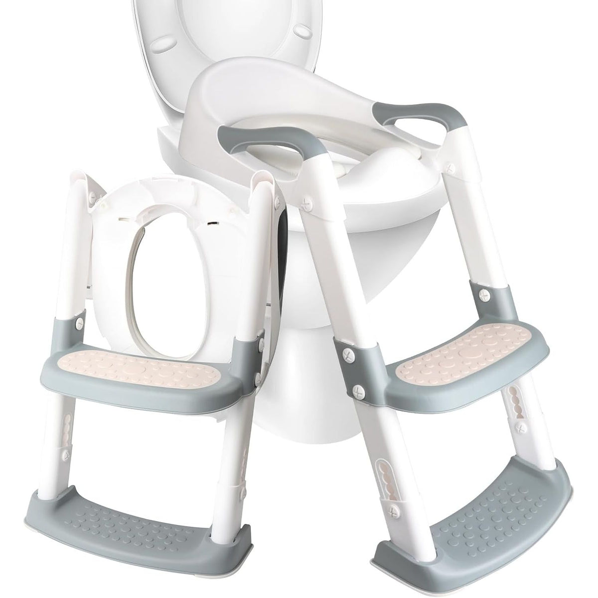 Kids Toilet Training Seat with Steps 2 in 1 Non Slip Splash Guard talifoca Potty