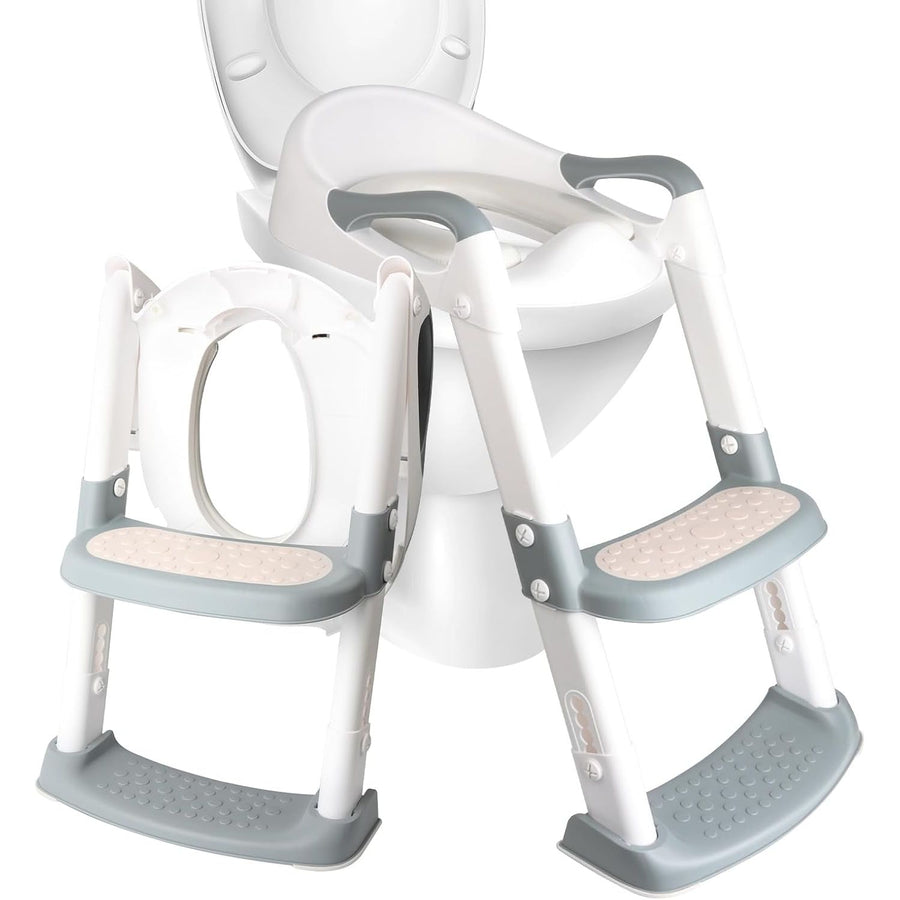 Kids Toilet Training Seat with Steps 2 in 1 Non Slip Splash Guard talifoca Potty