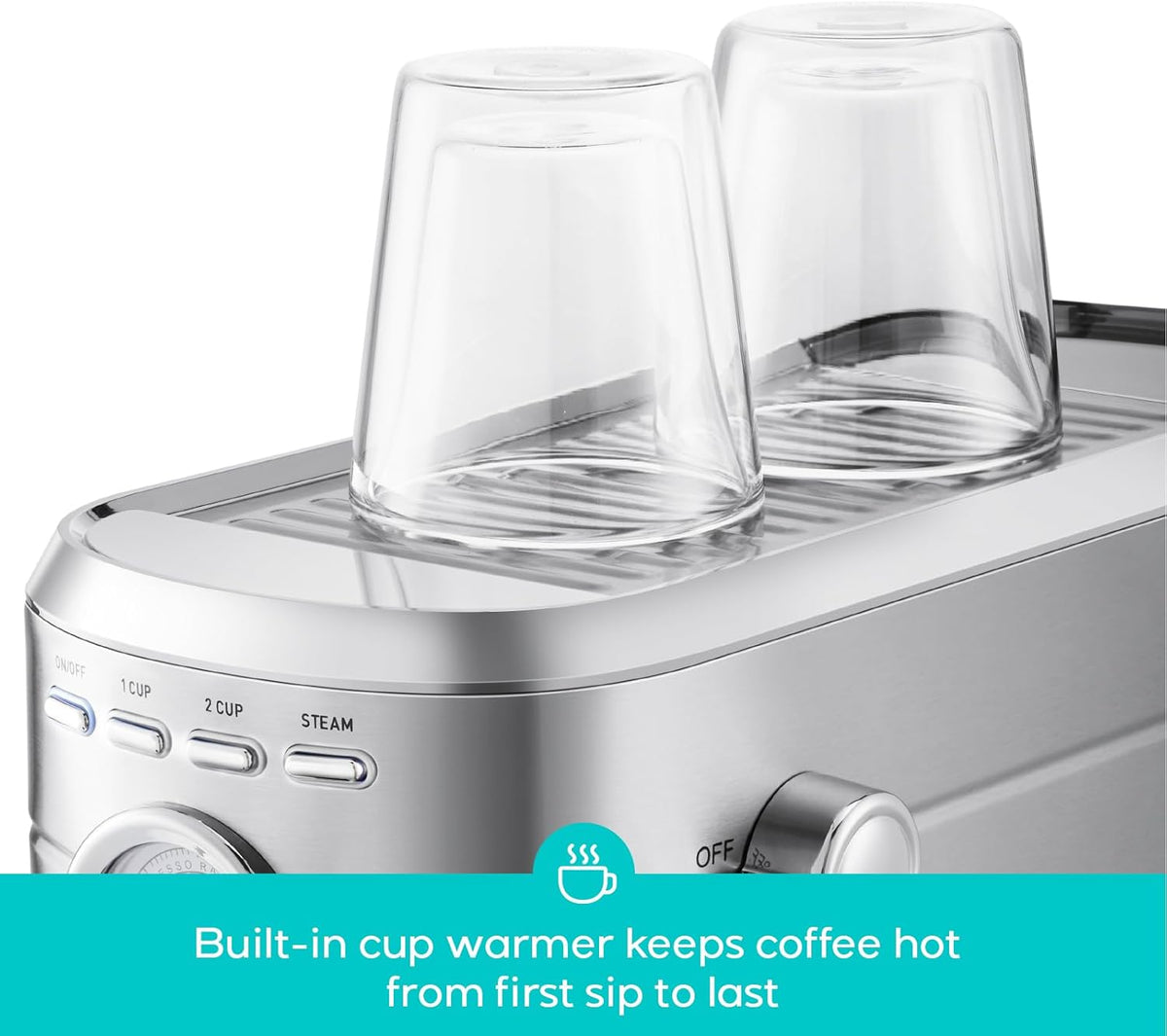 Espresso Coffee Machine Barista Milk Frother Cappuccino Maker CASABREWS CM5418