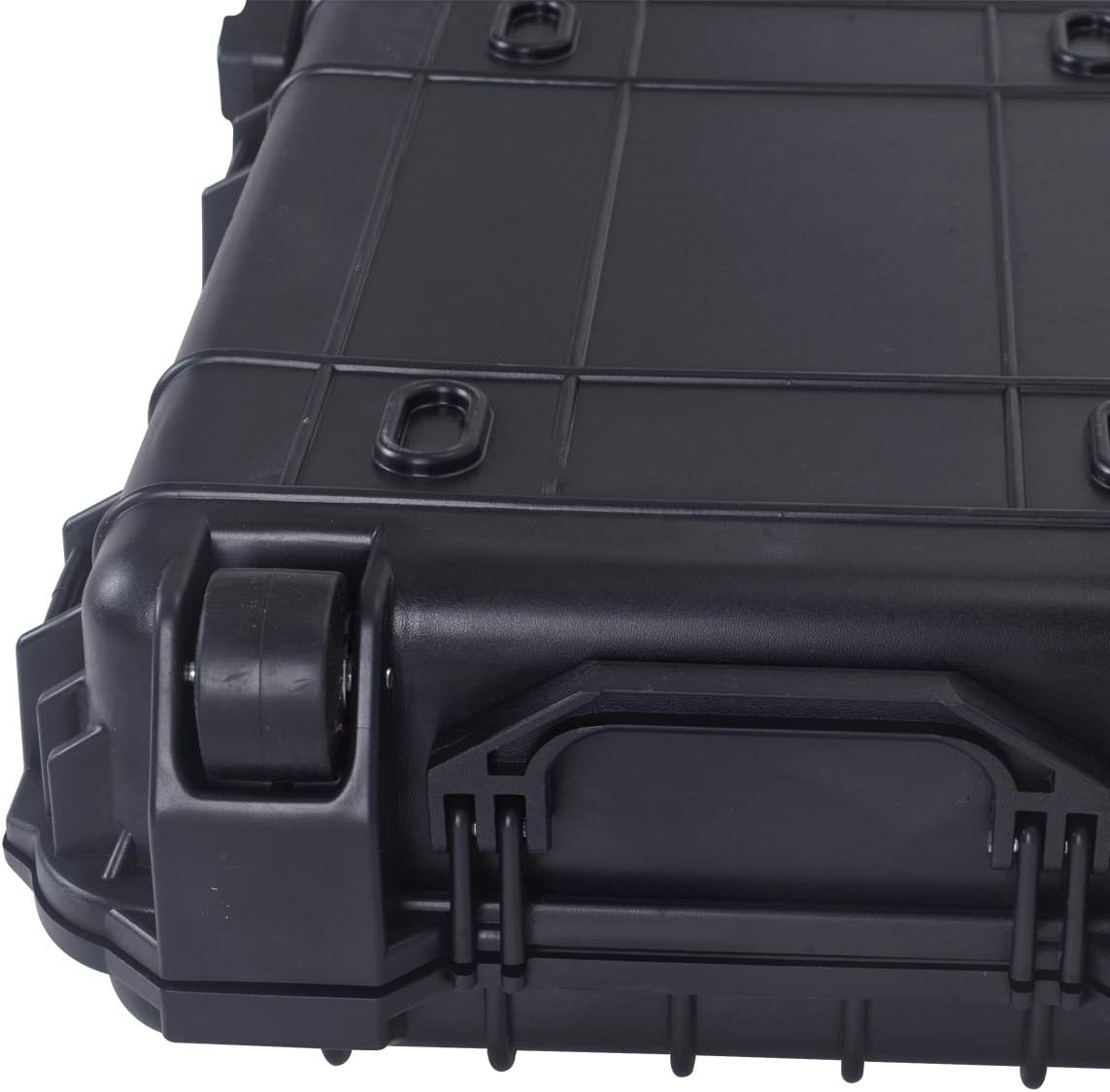 Hard Rifle Case Waterproof Rolling Gun Case Custom Foam 123x40x16 cm MEIJIA