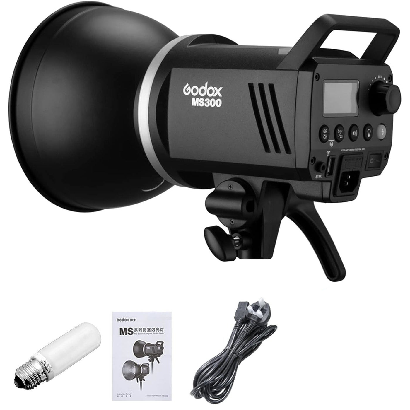 Godox MS300 300W GN58 5600K Monolight with Bowens Mount