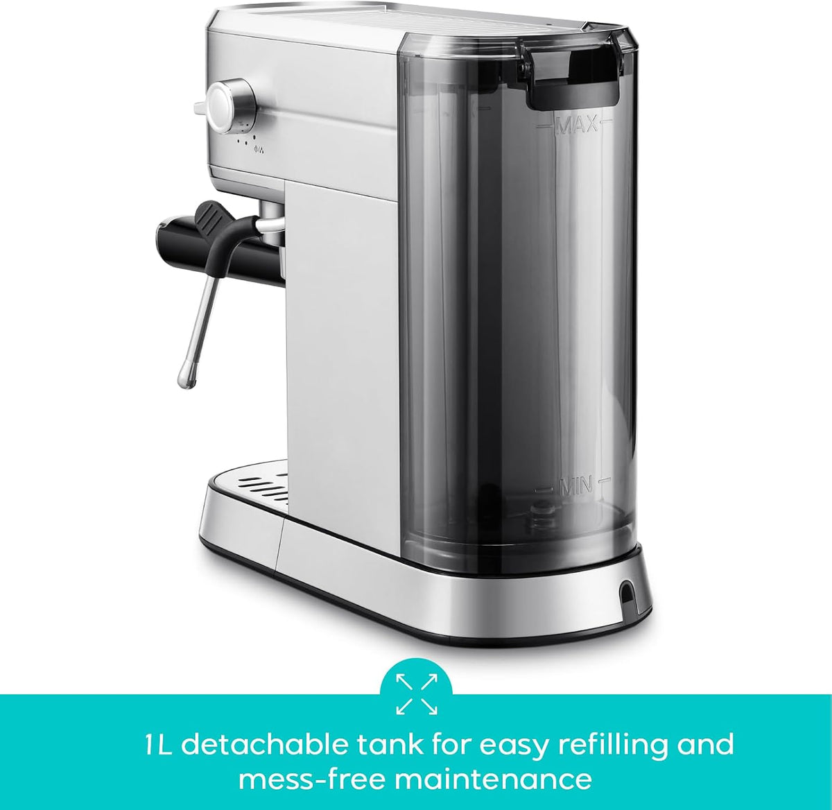 Espresso Coffee Machine Barista Milk Frother Cappuccino Maker CASABREWS CM5418