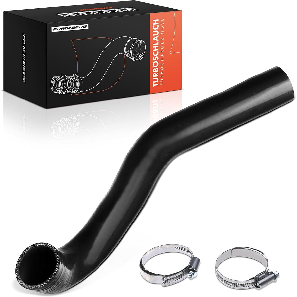 Intercooler Turbo Hose Jeep Wrangler JK 2.8 CRD 55056639AE Frankberg