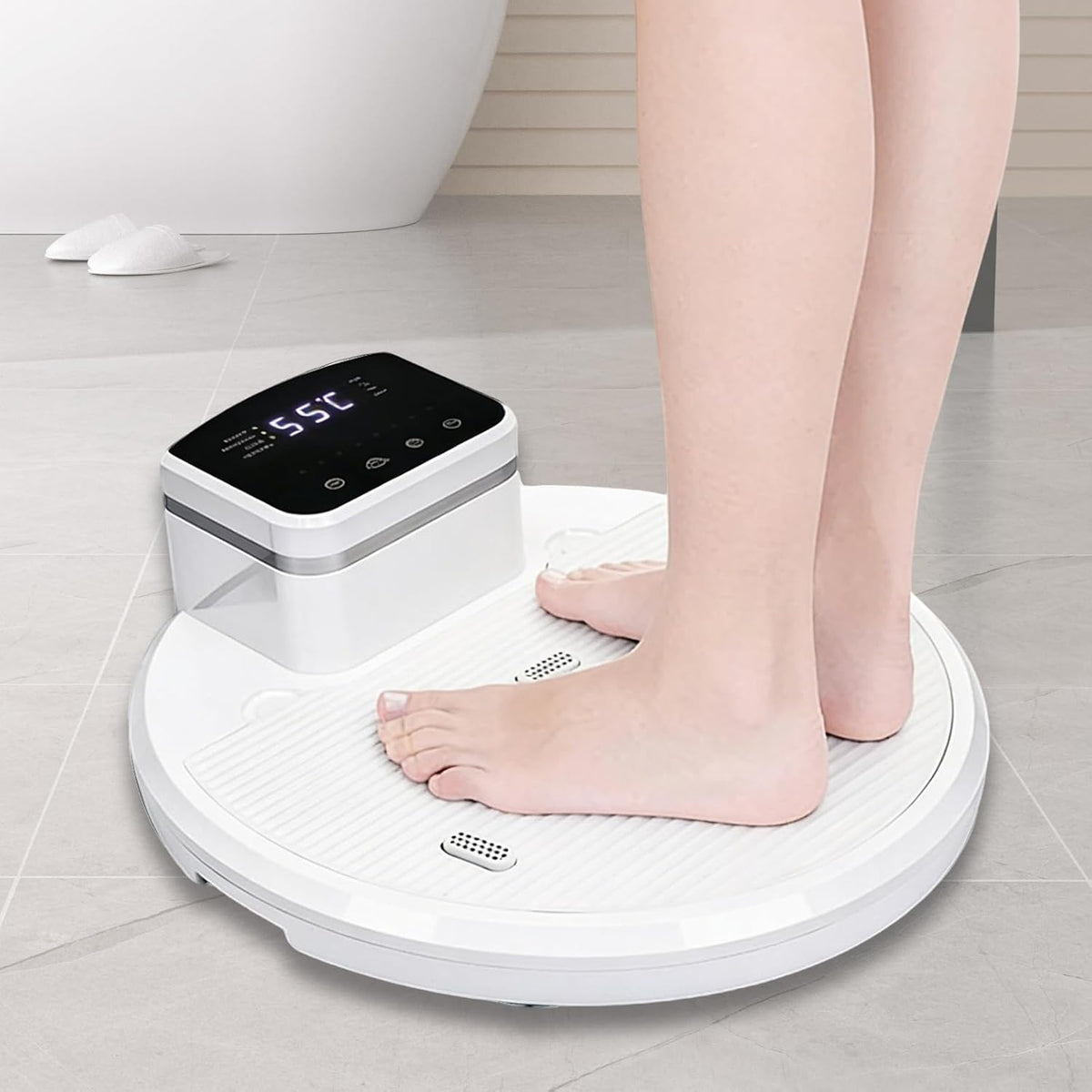 Full Body Air Dryer 2500W Pre Warm LED Touch Panel 3 Speed Cold Warm Body Dryer