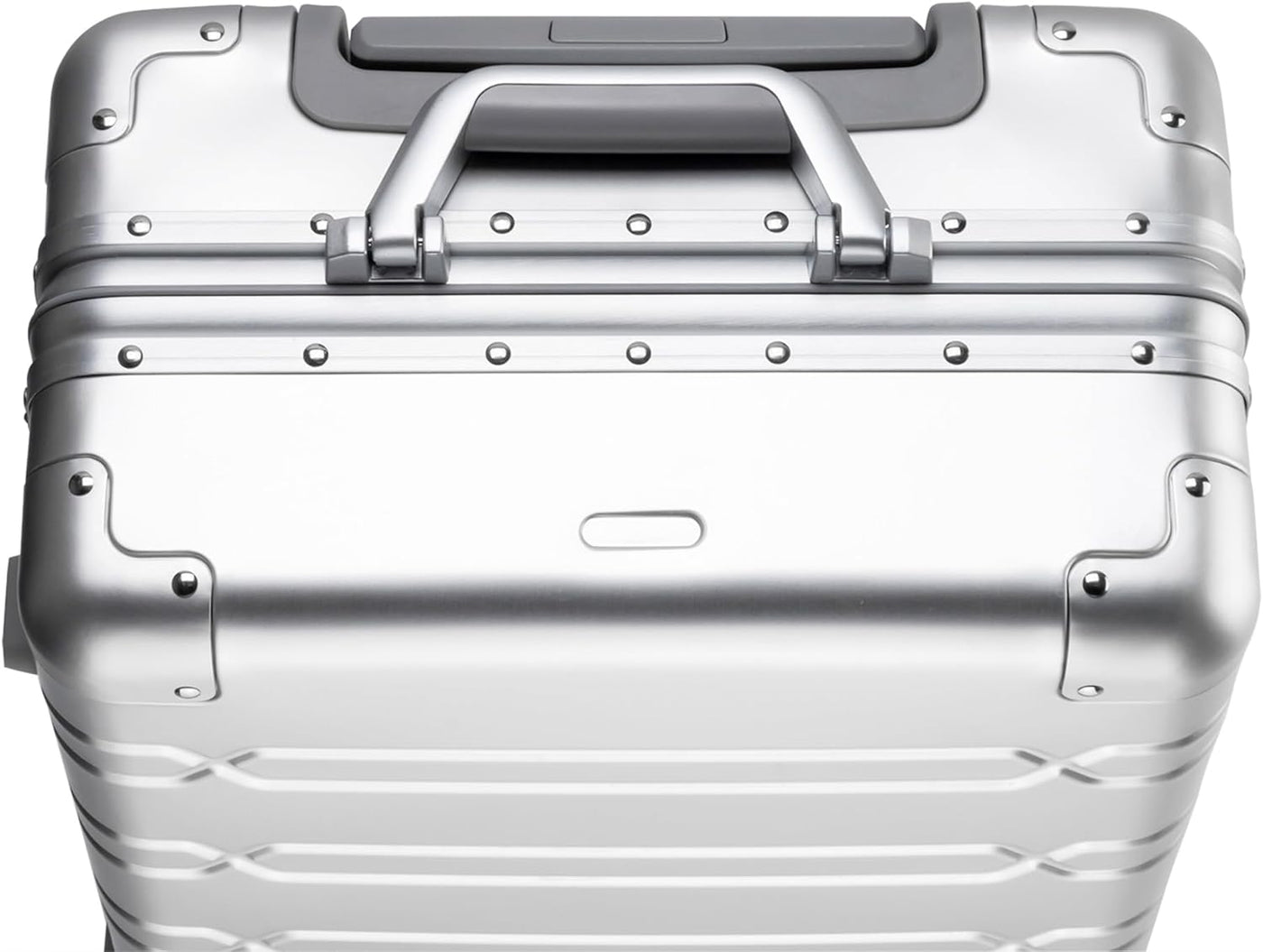 Aluminum Carry On Luggage 20 Inch Hard Shell TSA Lock Silver Simcat Suitcase