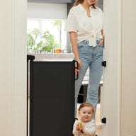 Momcozy Retractable Stair Gate For Baby 140cm Wide, 83cm Tall - Massive Discounts