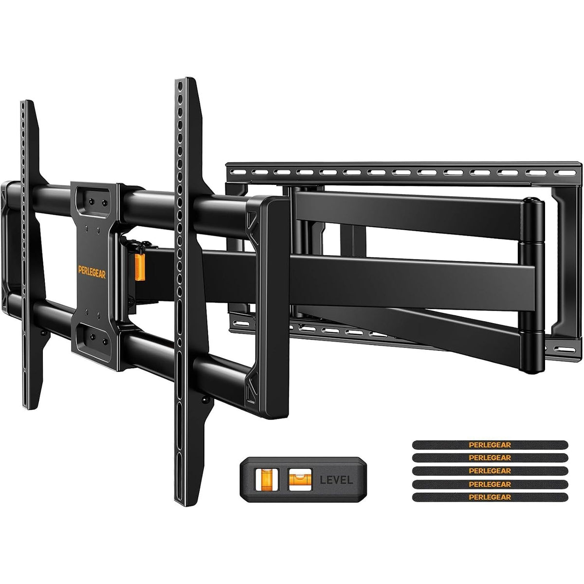 TV Wall Bracket 42-97 Inch 1018mm Long Arm 68kg Full Motion VESA 800x400 Perlegear