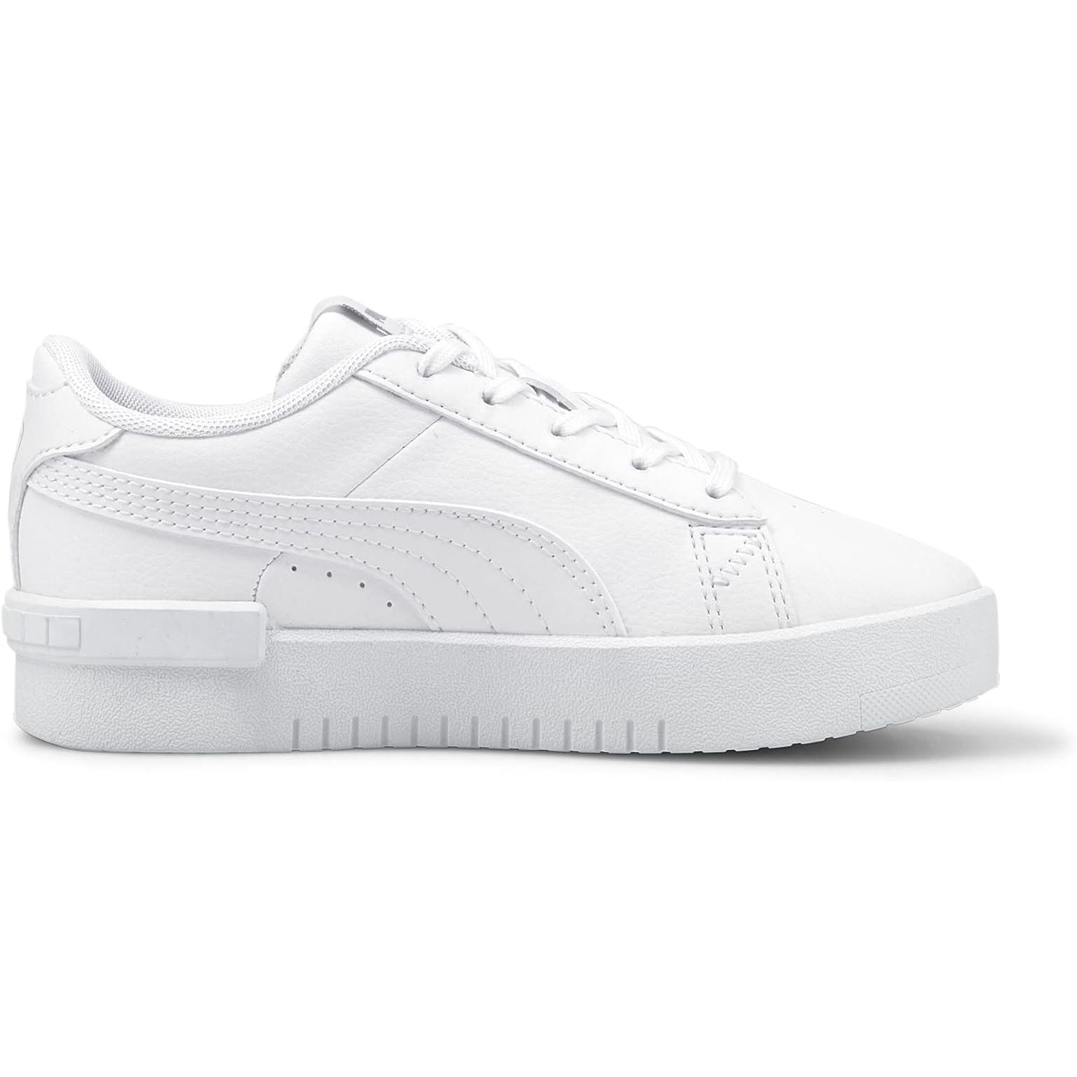 White sneaker on a white background
