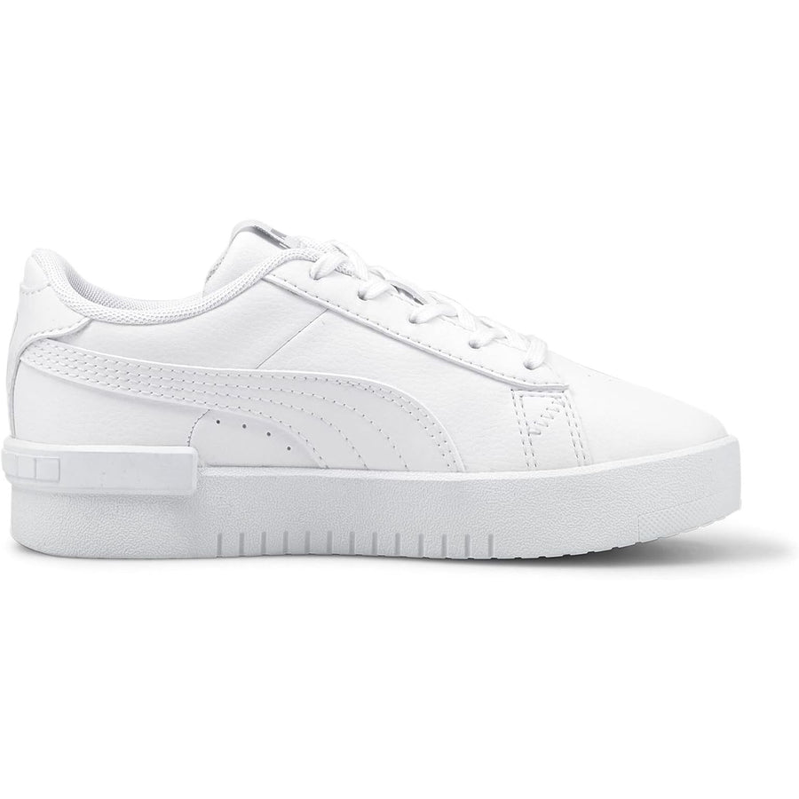 White sneaker on a white background
