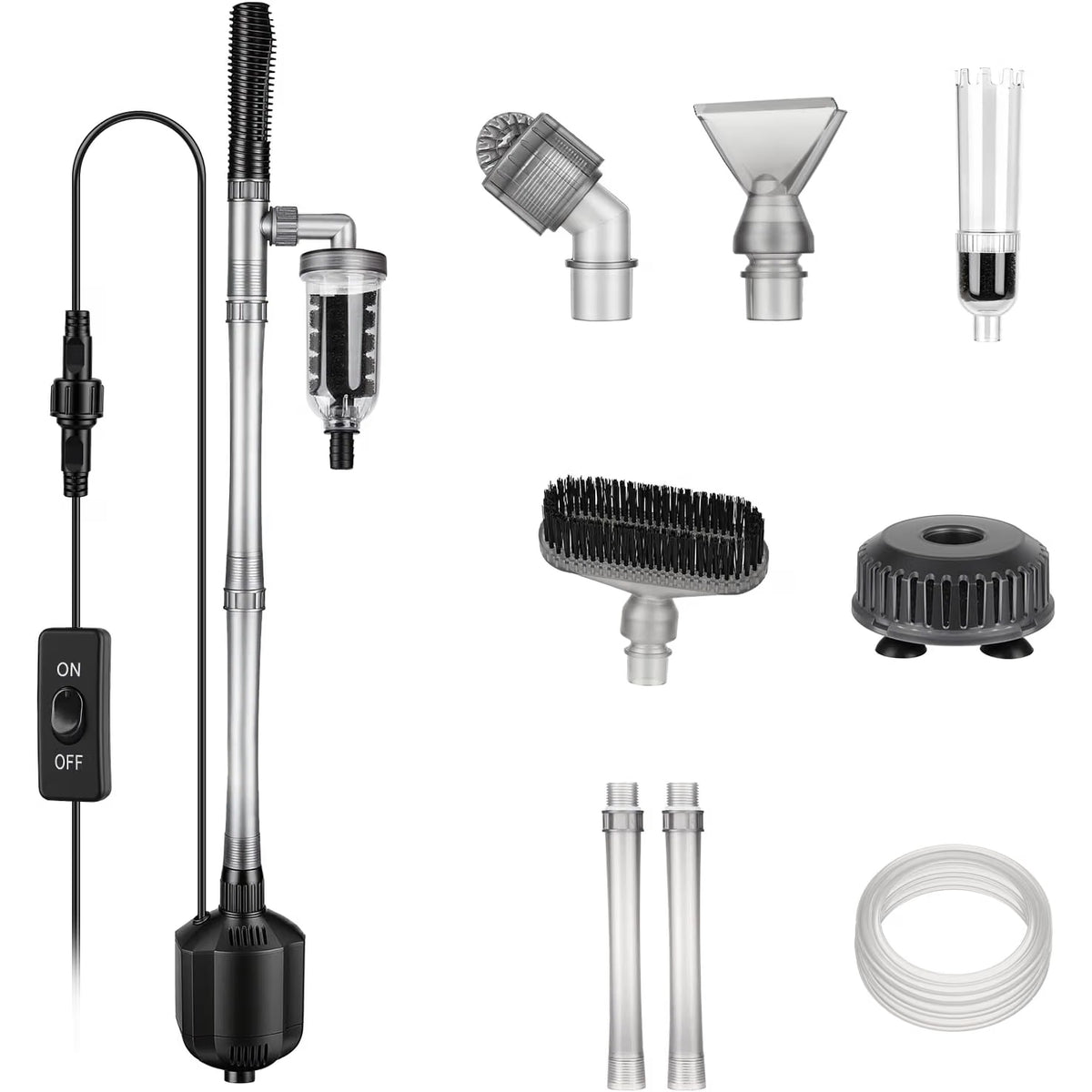 Aquarium Gravel Cleaner 1350LPH 15W Electric Vacuum Water Changer Filter hygger