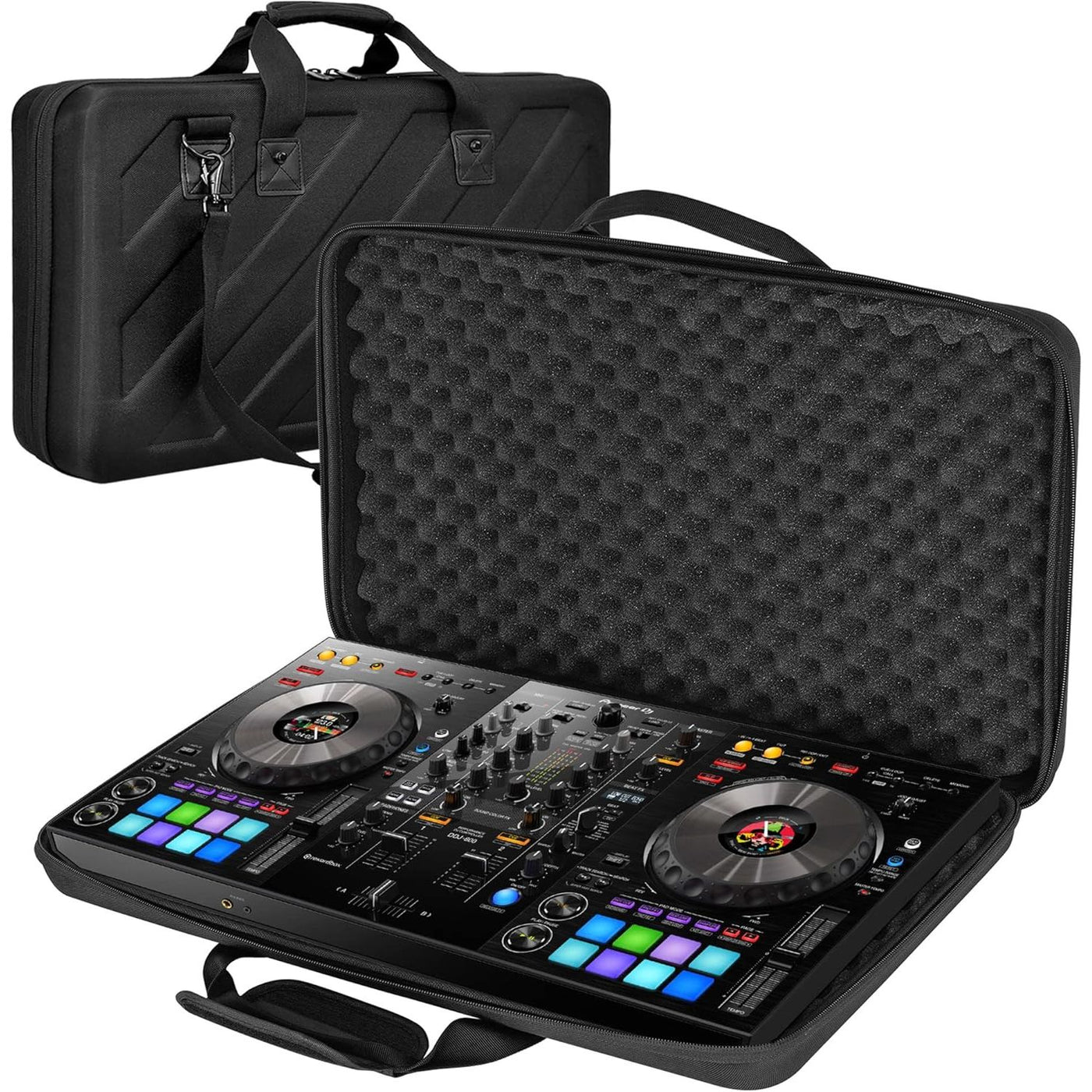 BQKOZFIN DJ Hard Case for Pioneer DDJ 1000/1000SRT/FLX10 Controllers, EVA Bag - Massive Discounts