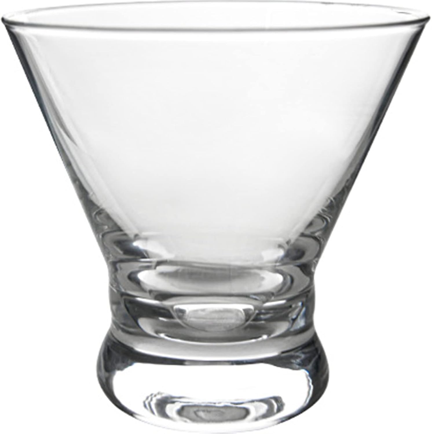 DEAYOU 8 Pack Stemless Martini Glasses, 8oz Cocktail Set for Drinks & Parties