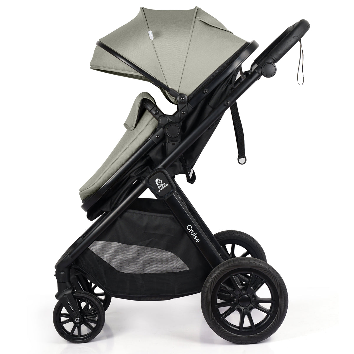 3 in 1 Travel System with Car Seat Pebble Sage Foryourlittleone