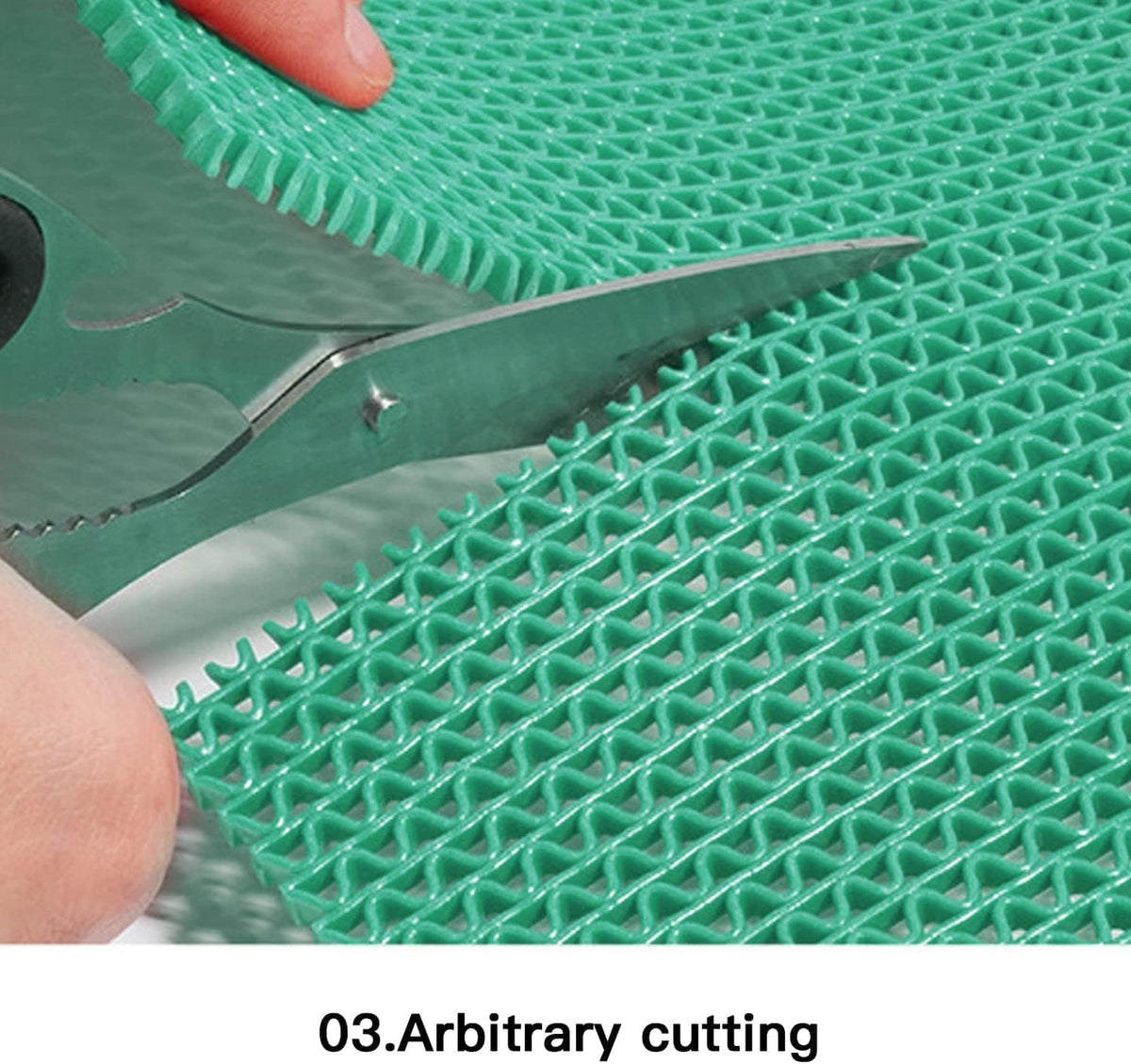 Non Slip Rubber Drainage Mat 300x90cm Heavy Duty Outdoor Floor Mat BWKJMY