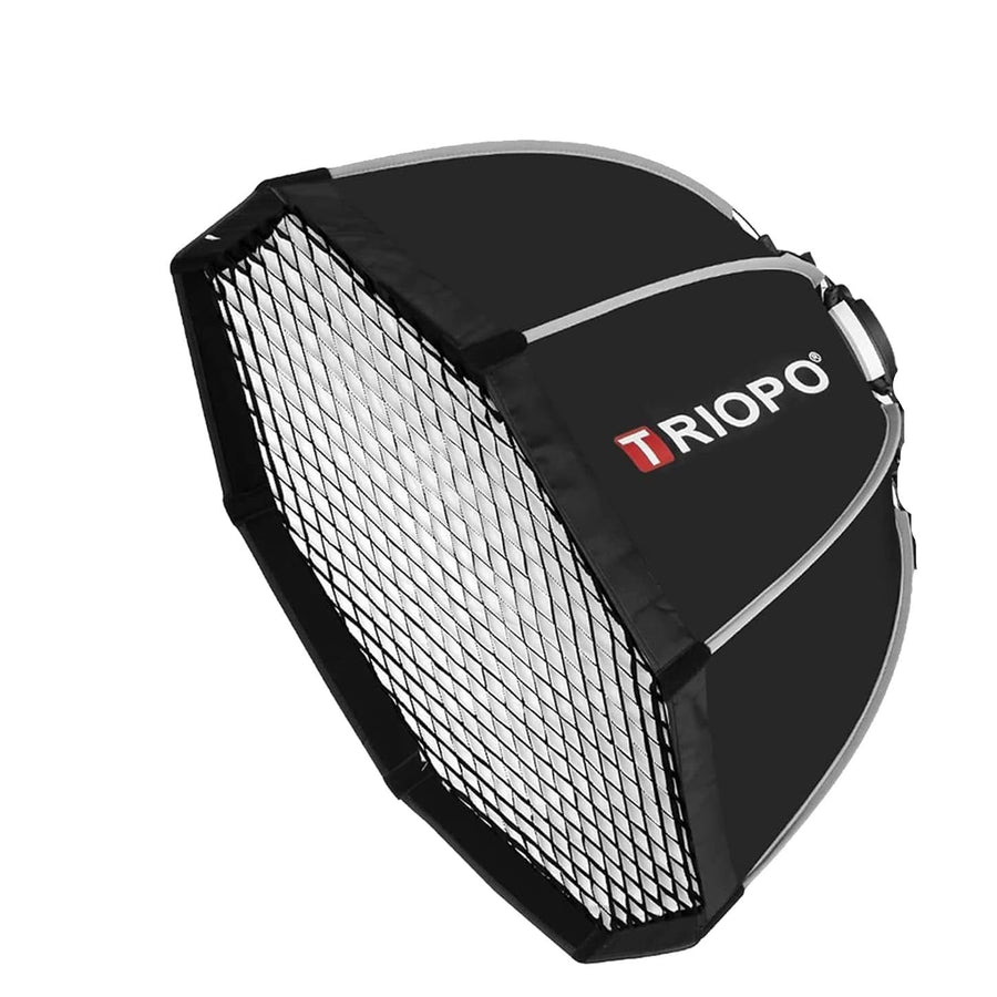 Triopo 65cm Octagon Umbrella Softbox with Honeycomb Grid for Speedlite & Strobe - Massive Discounts