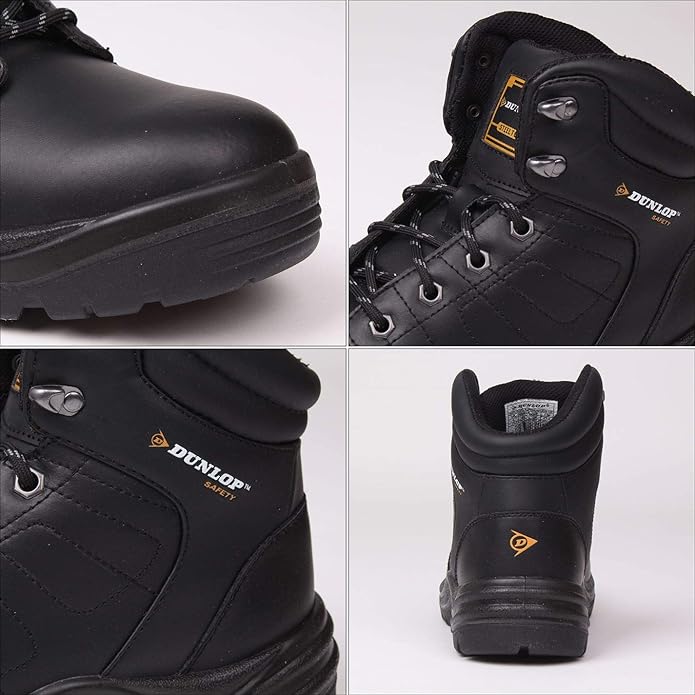 Dunlop Dakota Mens Steel Toe Cap Safety Boots UK 10/ EU 44.5