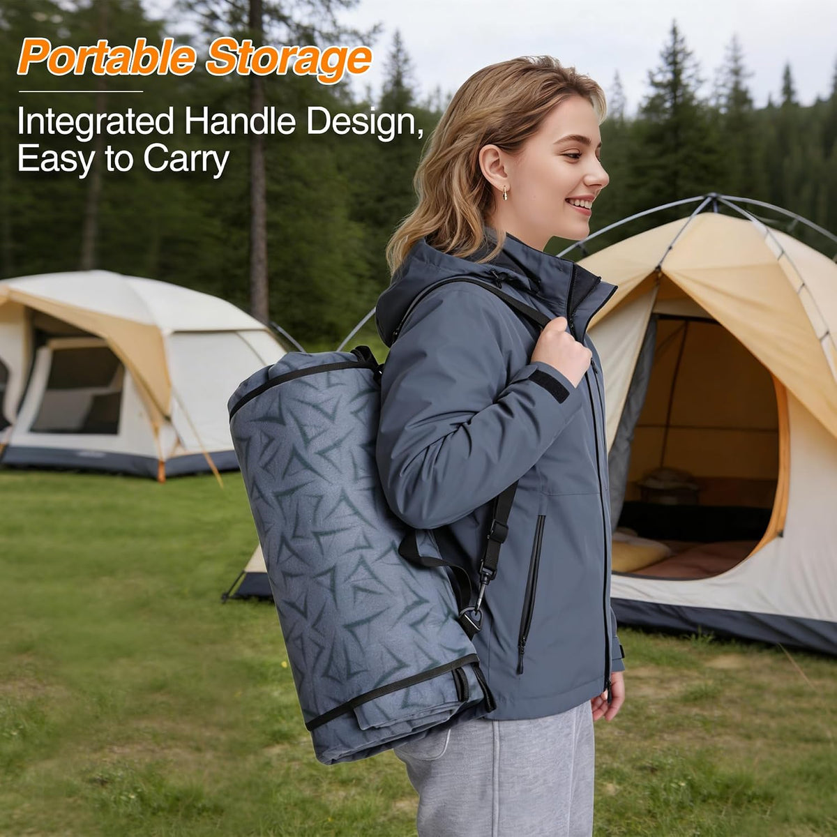 Luxury Tent Carpet Waterproof Non Slip 3mm Foam Camping Groundsheet REDCAMP Mat