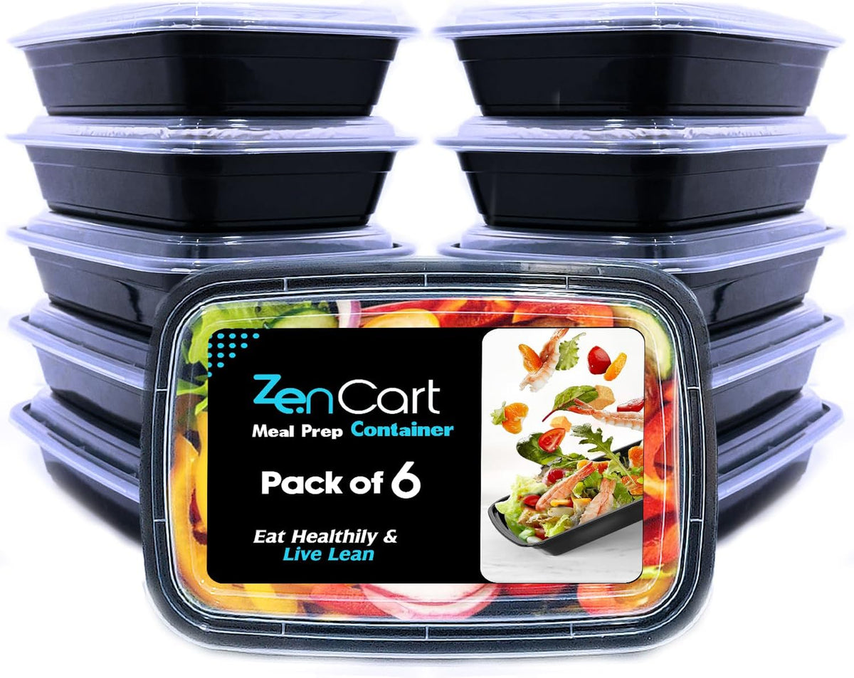 96 Pack Meal Prep Containers Reusable, BPA Free Food Prep Containers with Lids