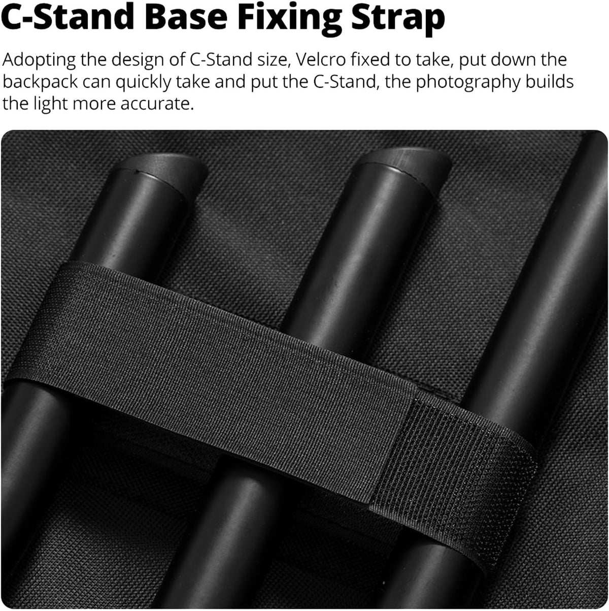 C Stand Carrying Bag 132x19x13cm Photography Lighting Stand Storage AMBITFUL PB20