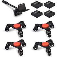 Furniture Mover Dolly 6 Inch Steel Tri Dolly 3 Wheel Heavy Duty Ronlap Lifter