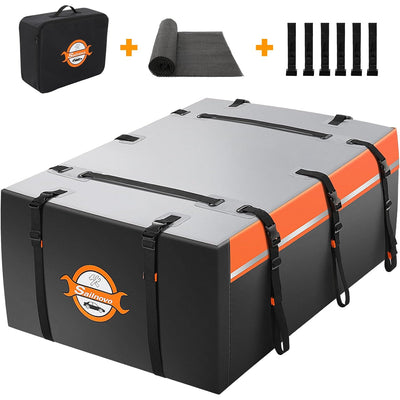 Car Roof Bag 555L Waterproof Foldable Soft Roof Box Cargo Carrier Sailnovo Travel