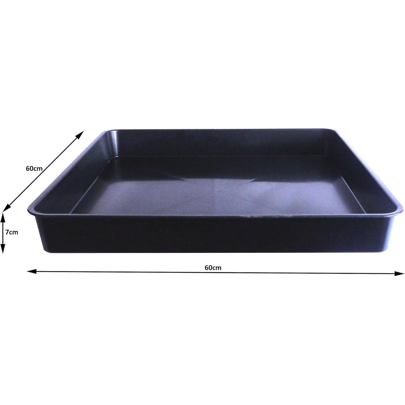 Britten & James Large 60x60cm Square Deep Tray, Garden & Greenhouse, Multi-Use