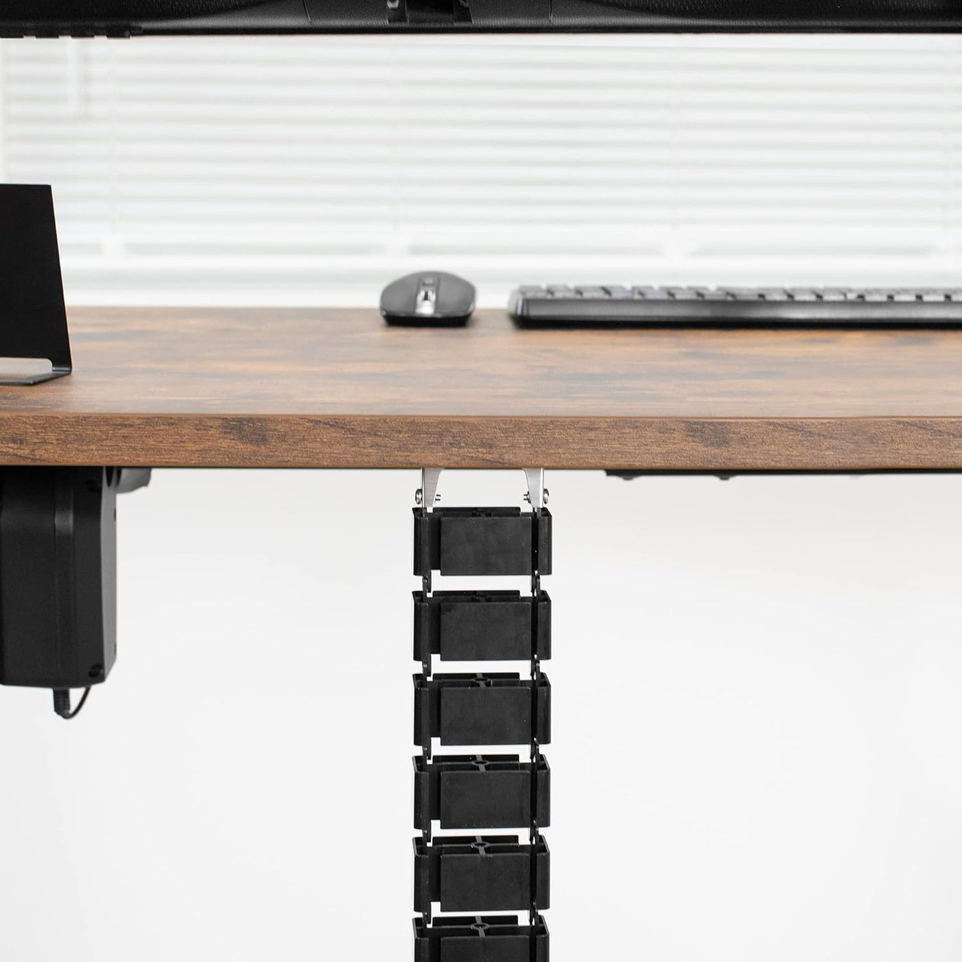 Cable Management Kit Adjustable Desk Vertebrae Wire Organizer VIVO