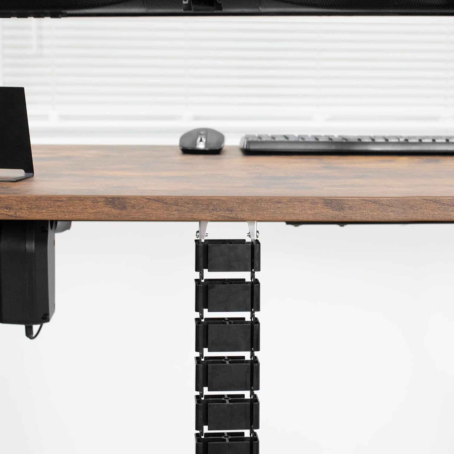 Cable Management Kit Adjustable Desk Vertebrae Wire Organizer VIVO