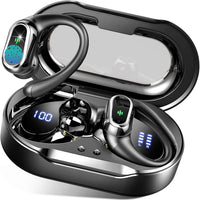 Earbuds Wireless Sport Bluetooth 5.4 Headphones Mic 50H Playtime Earhooks