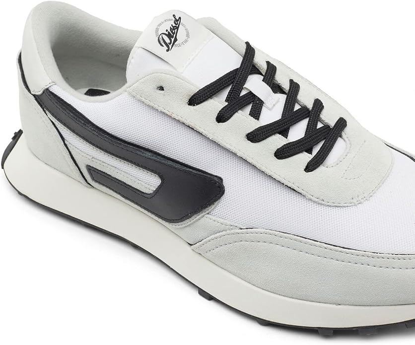 Diesel Men's S-Racer Lc Oxford Flat Shoes, Sneakers UK 9 / EU 43
