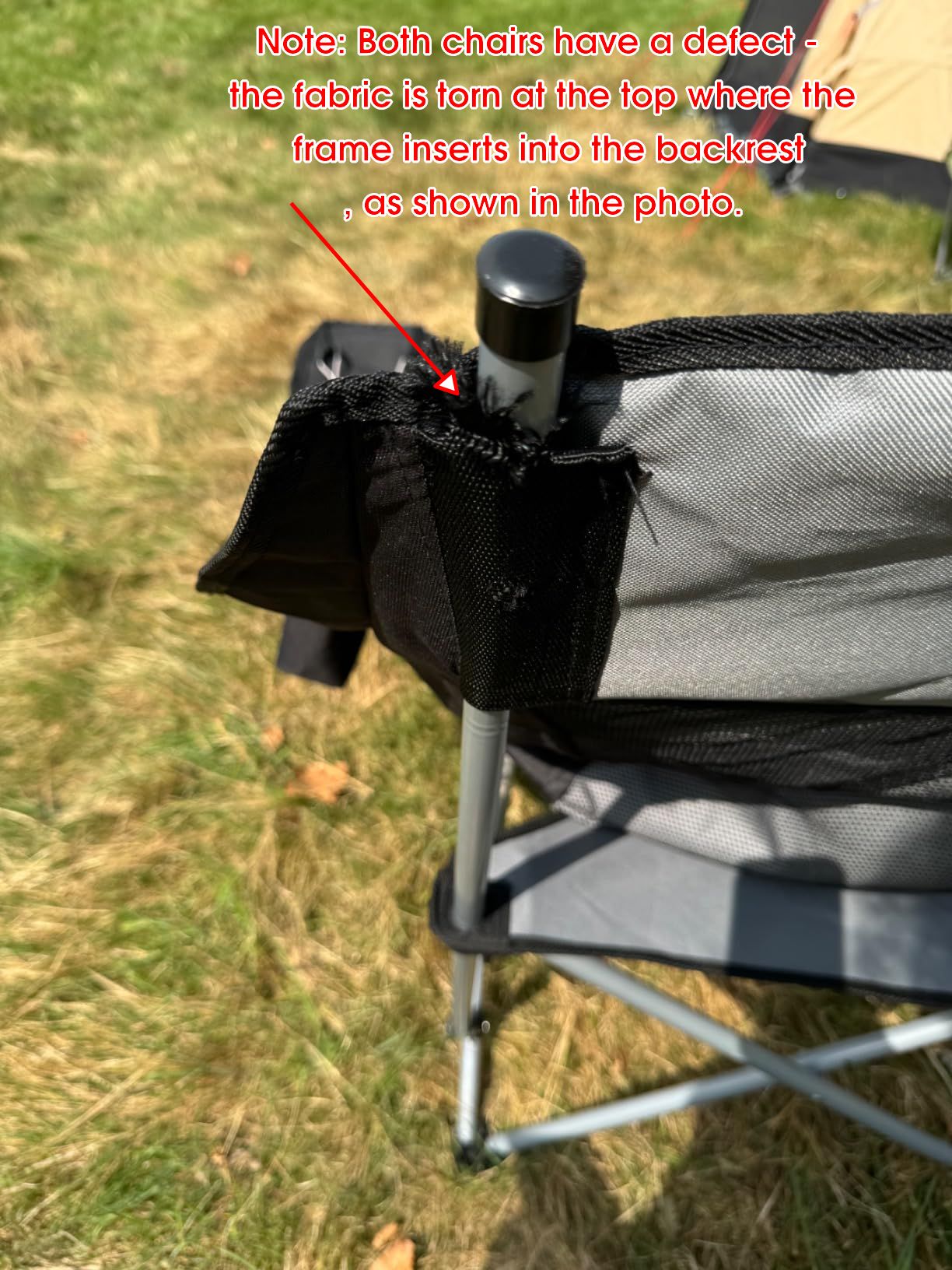 2x KingCamp Folding Camping Chairs, Padded, Cooler Bag, 300lbs Support
