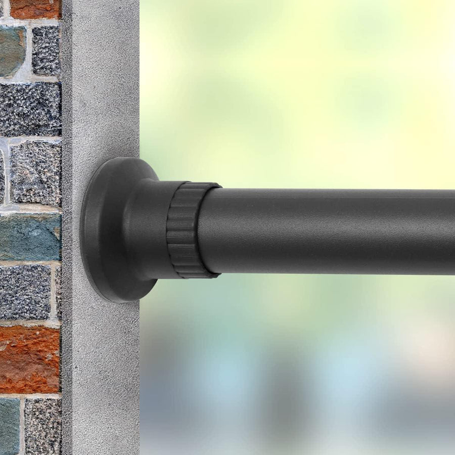 Adjustable Tension Rod Shower Curtain Rail Heavy Duty Room Divider - Massive Discounts