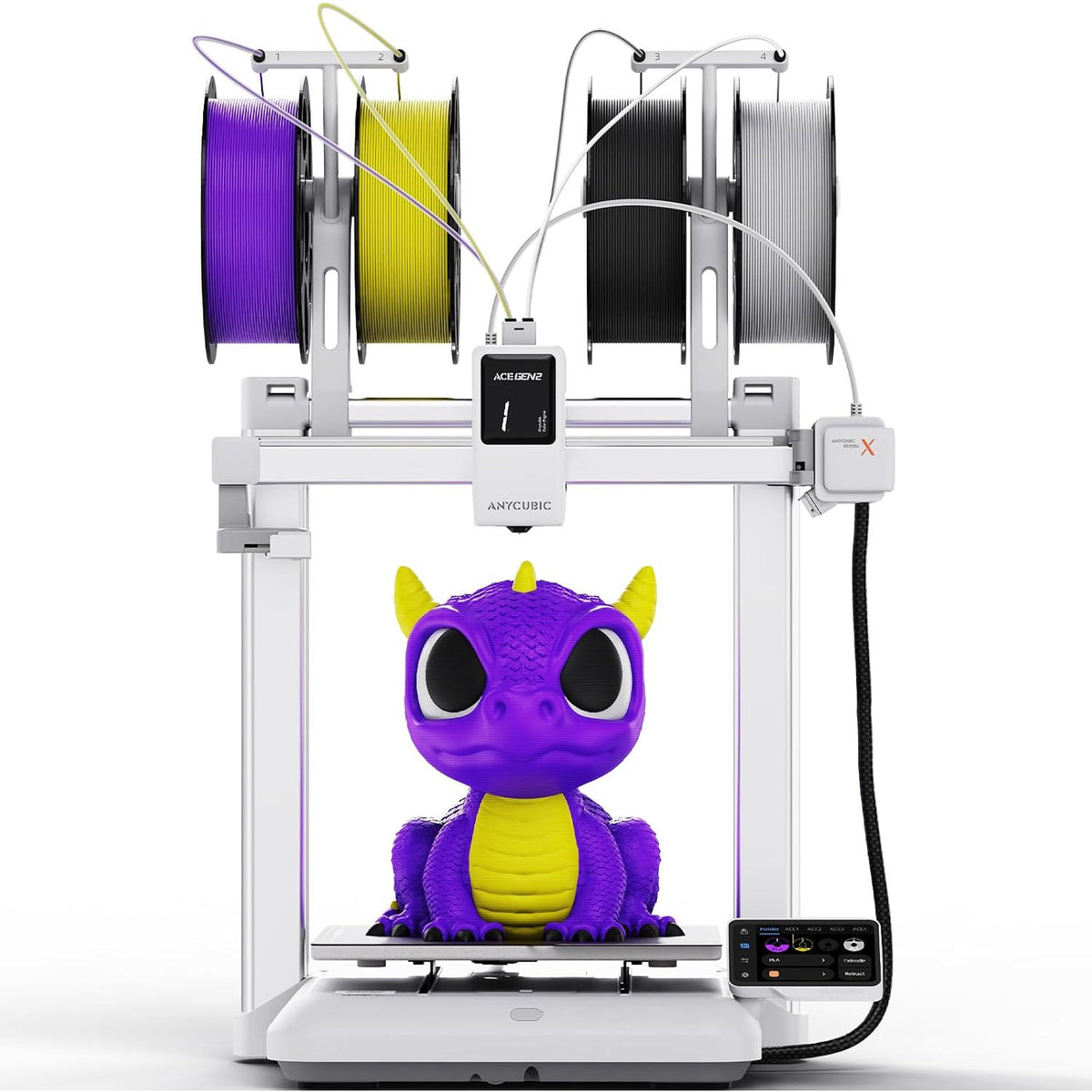 Multicolor 3D Printer Kobra X ACE 2nd Gen Technology High Precision Anycubic
