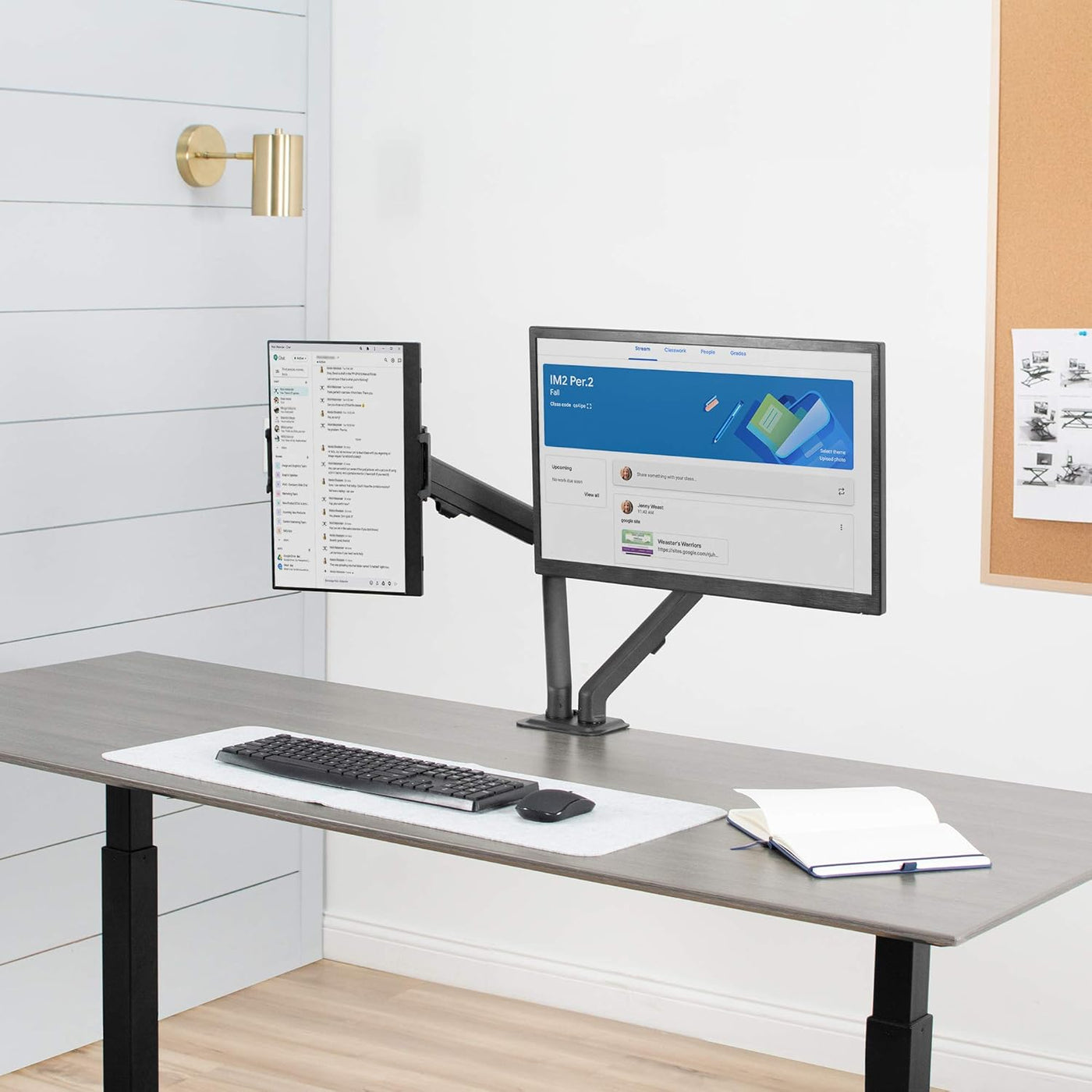 VESA Mount Adapter Tablet Laptop 15.6 Inch Portable Monitor VIVO Black