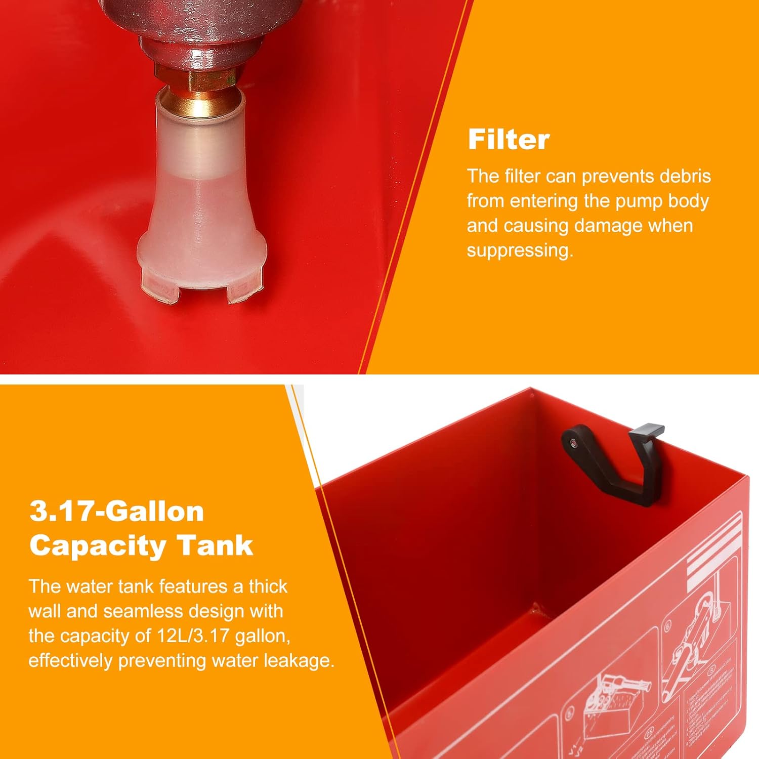 Pressure Test Pump 12L 0-60Bar Plumbing Water Leakage Dyna Living