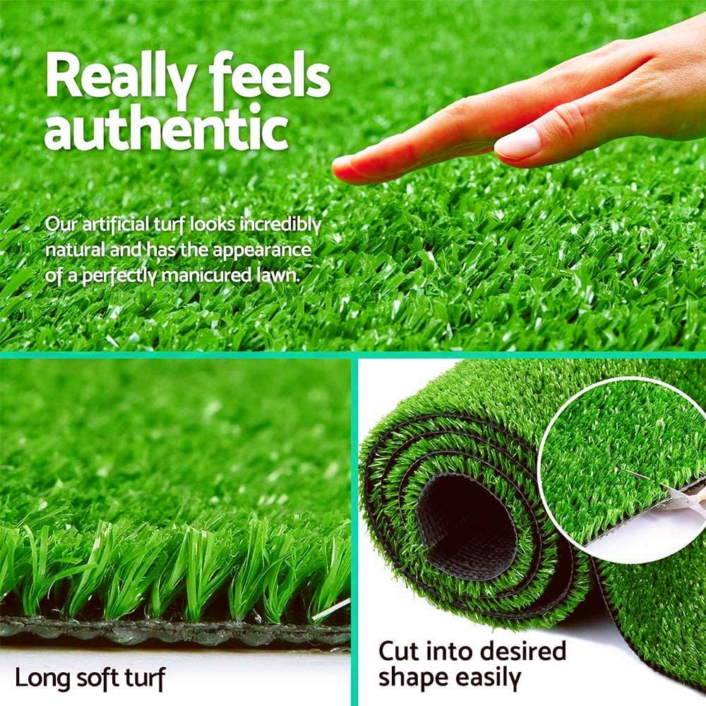 Artificial Grass Rug 1x10M 30mm Astro Turf Lawn Mat Nisorpa