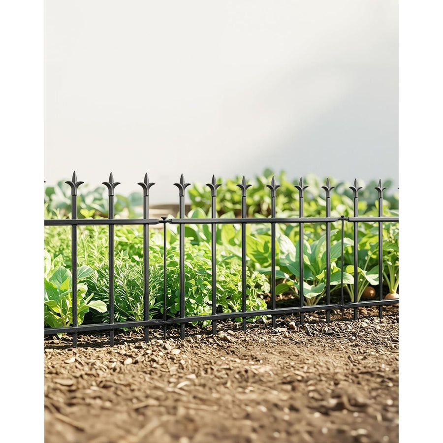 Garden Fence Border 30cm 5 Pack 2m Decorative Landscape Edging ARIFARO Panels