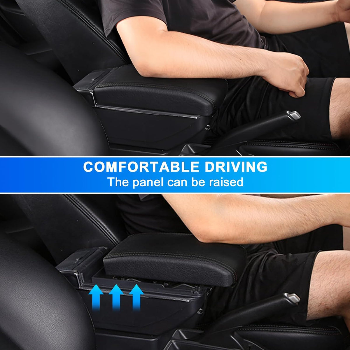 Car Armrest Box for Yaris Hybrid 2015-2021 USB Charging Centre Console Storage