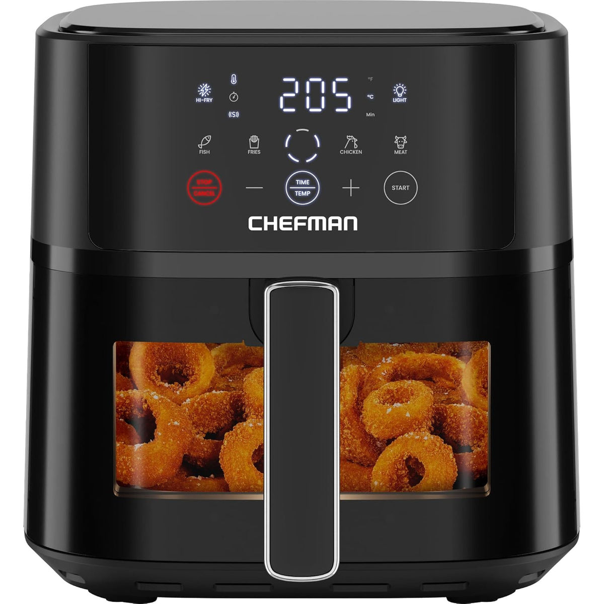 Air Fryer 5.7L Compact 4 Presets Hi-Fry Technology Digital Cooking Chefman