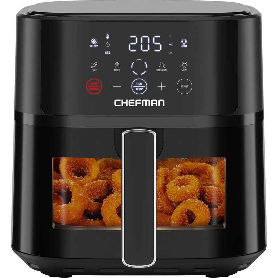 Air Fryer 5.7L Compact 4 Presets Hi-Fry Technology Digital Cooking Chefman