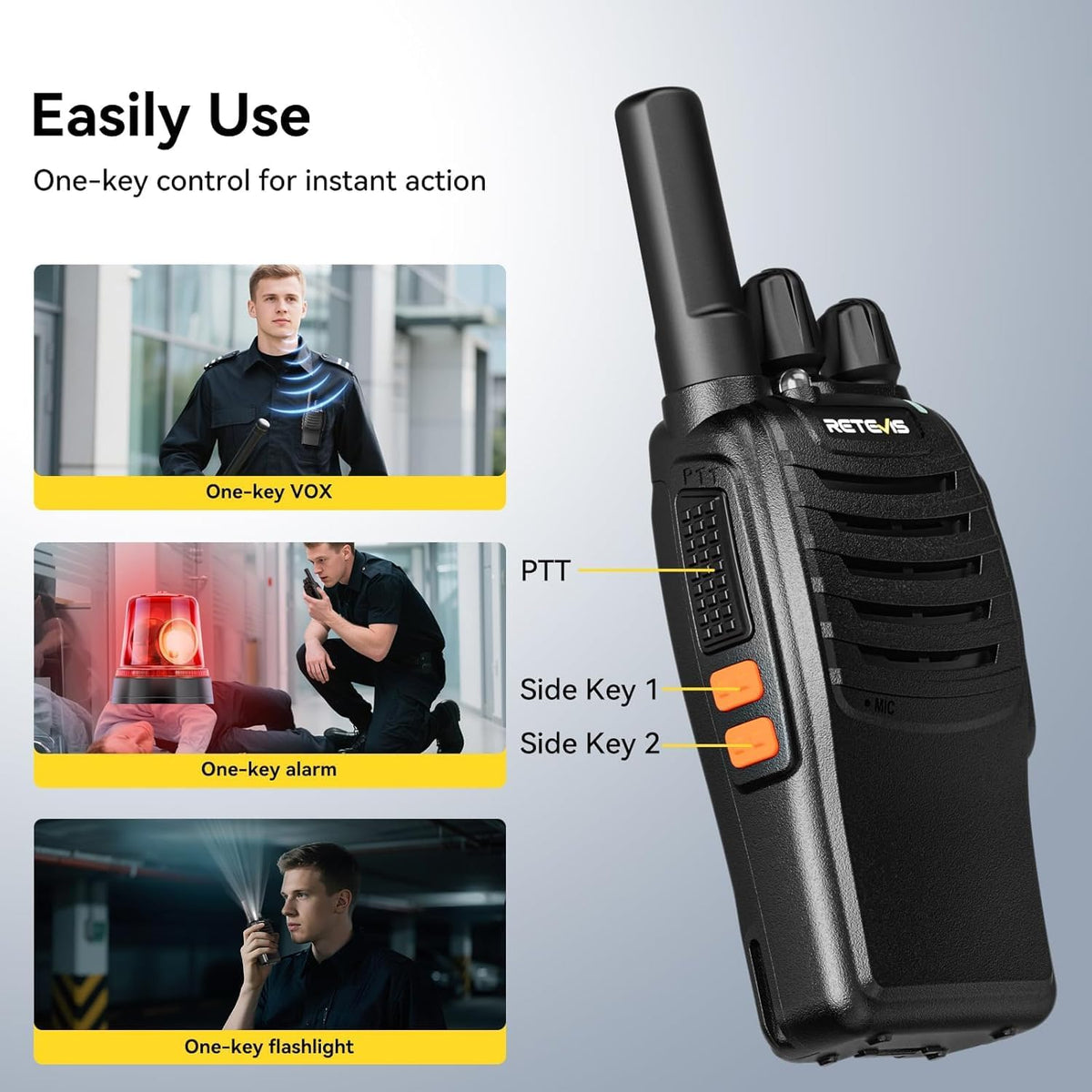 Walkie Talkies H777 Two Way Radios PMR446 with 10 Way Multi Charger Retevis