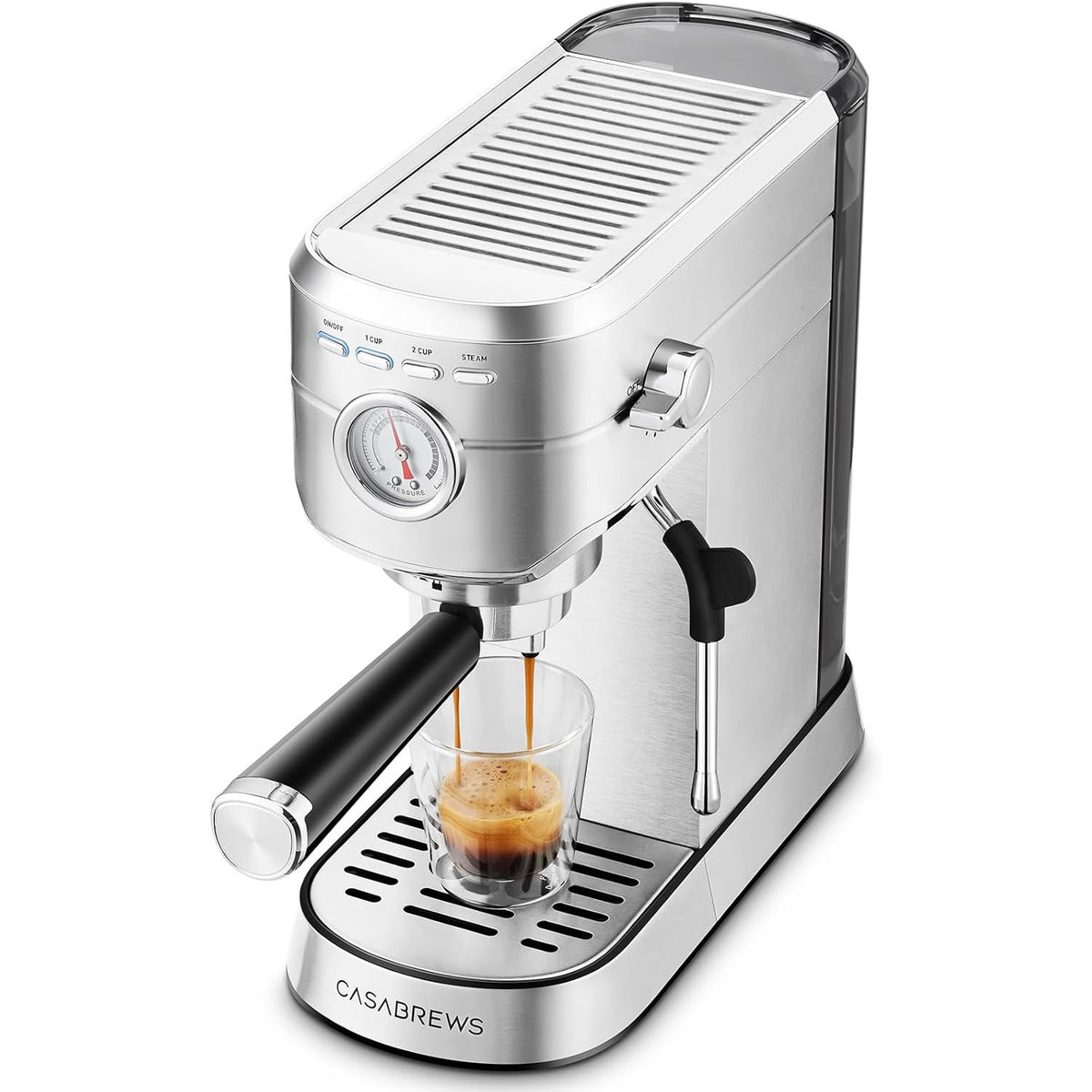 Espresso Coffee Machine Barista Milk Frother Cappuccino Maker CASABREWS CM5418
