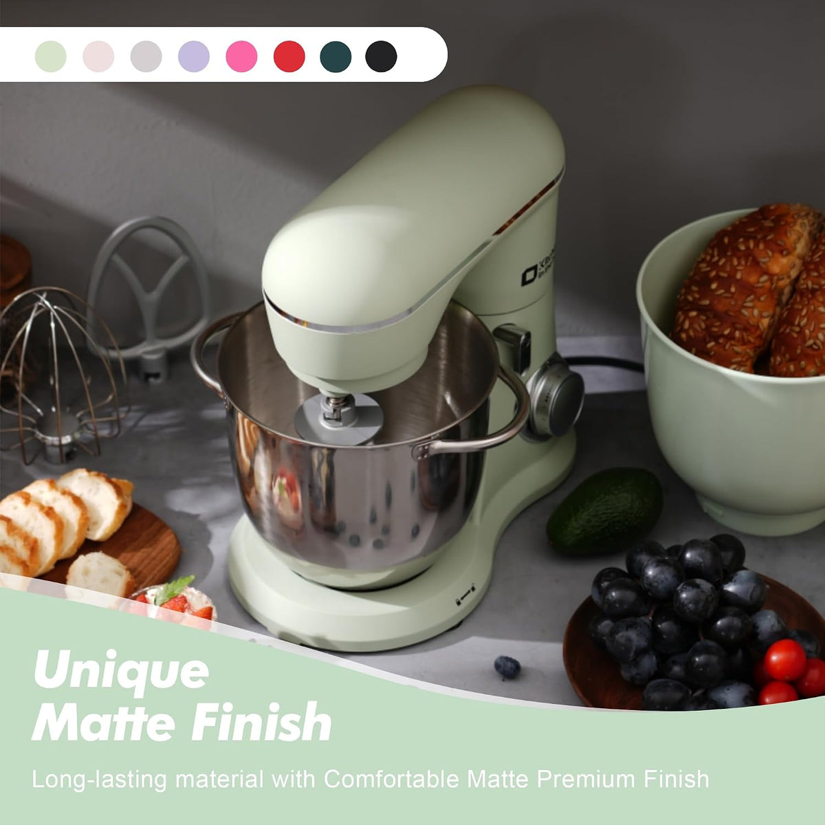 Stand Mixer 4.5L 5L Dual Bowl Electric Food Mixer Home Baking Kitchen in the box